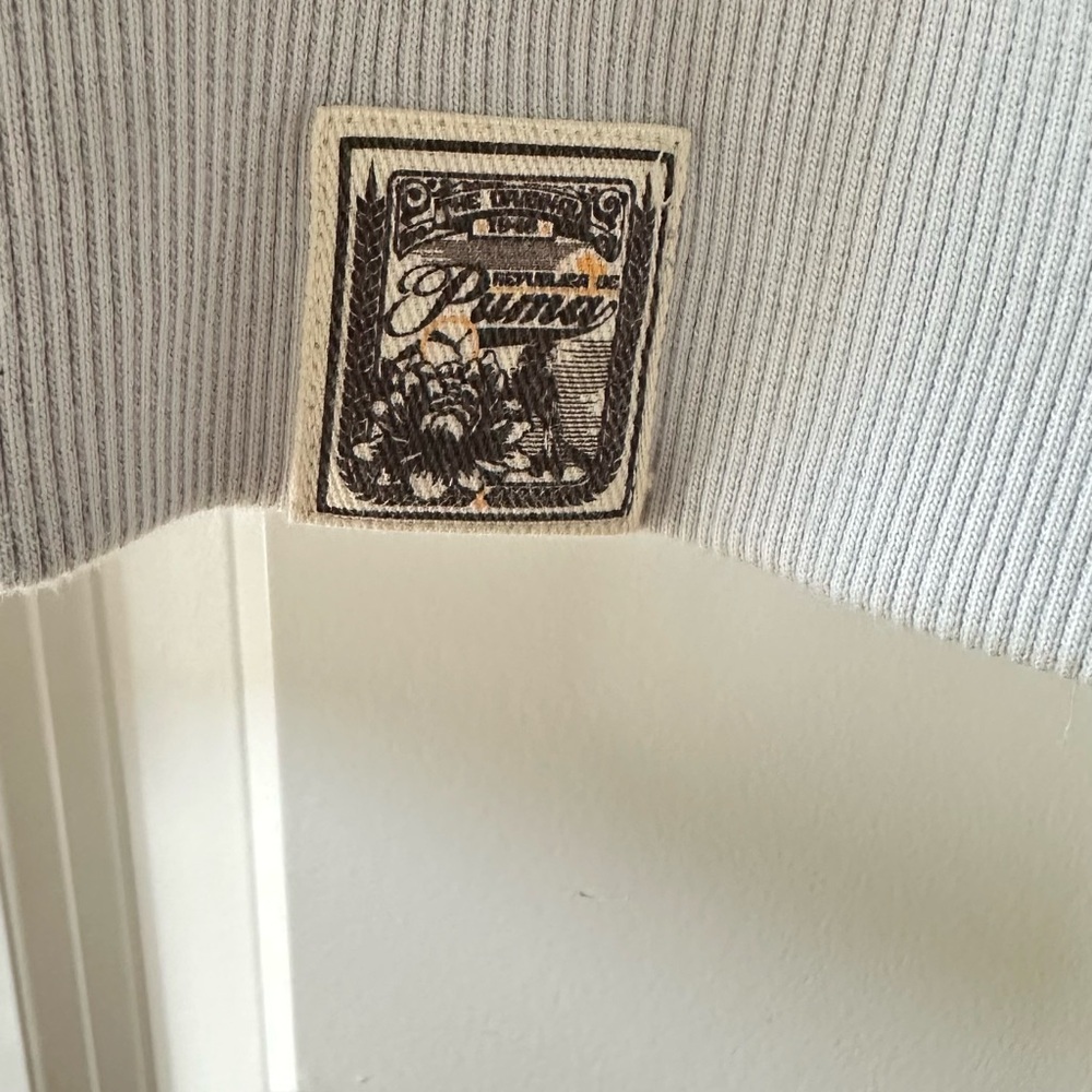 Puma Ribbed Knit Sweater With Patch - image 3